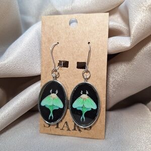Hand painted earrings